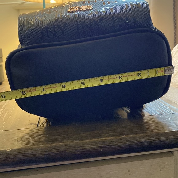 Jones New York Signature Mini Backpack in Emboss black with gold hardware - Picture 6 of 9